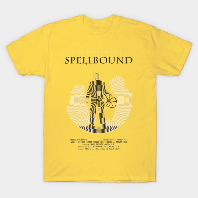 Alfred Hitchcock's Spellbound T-Shirt by MonoMagic